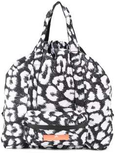 Adidas By Stella Mccartney спортивная сумка с леопардовым принтом