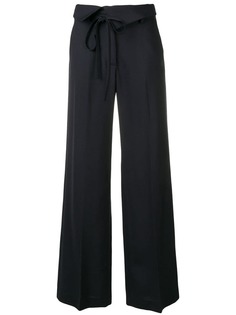 Maison Flaneur black flared trousers