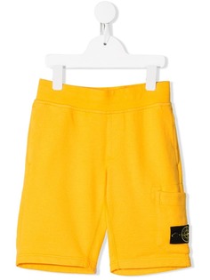 Stone Island Junior классические трикотажные шорты