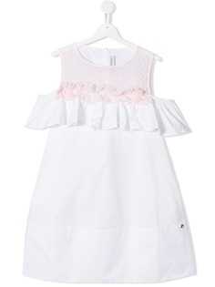 Simonetta платье с оборками на горловине
