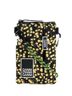 Ganni floral cross body bag