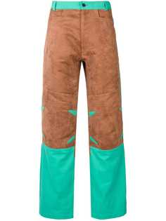 Mackintosh 0004 брюки дизайна колор-блок