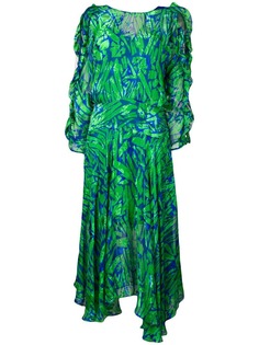 Preen By Thornton Bregazzi платье миди со складками