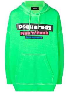 Dsquared2 толстовка в стиле оверсайз с капюшоном