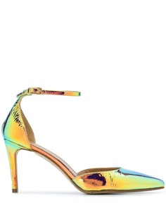 Antonio Barbato metallic rainbow pumps