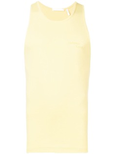 Helmut Lang Citric yellow tank top