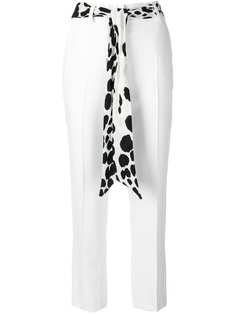 Cavalli Class slim fit trousers