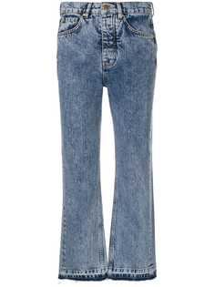 Victoria Victoria Beckham укороченные джинсы с завышенной талией