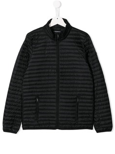 Emporio Armani Kids стеганая куртка