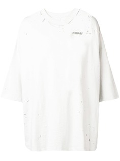 Unravel Project ripped oversized T-shirt
