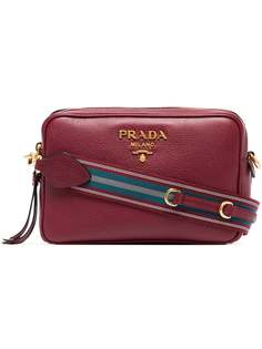 Prada сумка на плечо с двойной молнией