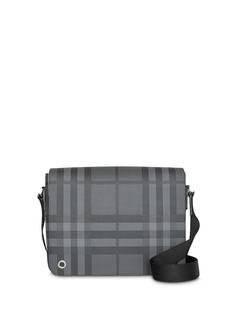 Burberry маленький сэтчел в клетку London Check
