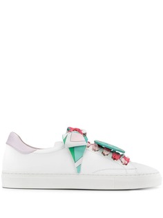 Emilio Pucci кроссовки на шнуровке в виде платка