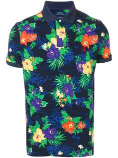 Polo Ralph Lauren рубашка-поло с цветочным принтом