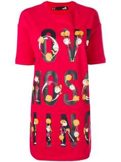 Love Moschino платье-футболка