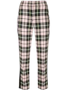 Veronica Beard tartan pattern trousers
