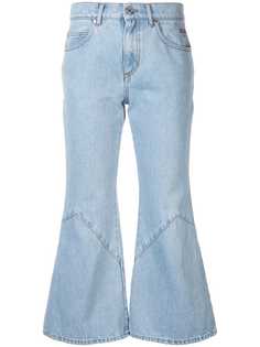 MSGM расклешенные джинсы Anchor