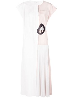 Tibi платье Edith с плиссировкой
