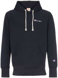 Champion embroidered logo cotton hoodie