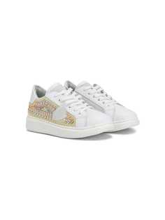 Philippe Model Kids stud-embellished sneakers