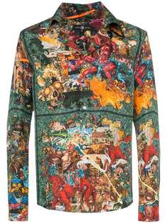 Edward Crutchley рубашка с принтом