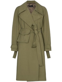 Low Classic тренч с поясом и карманом