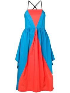 Isa Arfen платье дизайна колор-блок