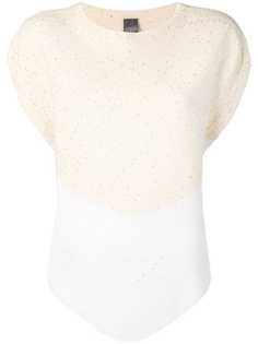 Lorena Antoniazzi трикотажный топ с короткими рукавами