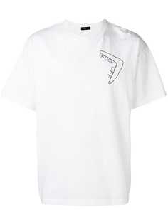 Riccardo Comi text print T-shirt