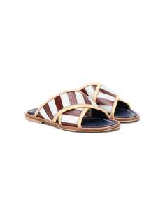 Marni Kids striped sandals