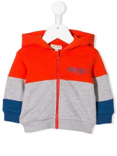 Kenzo Kids colour block hoodie
