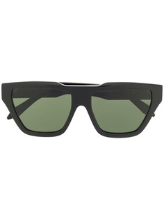 Victoria Beckham массивные солнцезащитные очки в квадратной оправе