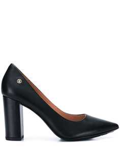 Tommy Hilfiger block heel pumps