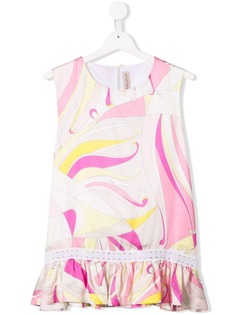 Emilio Pucci Junior pattern tank top