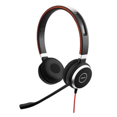 Наушники с микрофоном JABRA Evolve 40 MS, накладные, черный [6399-823-109]