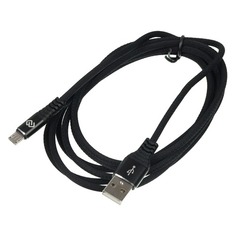 Кабель DIGMA USB A (m) - micro USB B (m), 2м, черный
