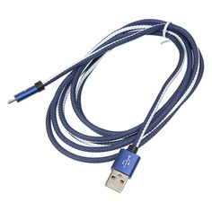 Кабель DIGMA USB A (m) - micro USB B (m), 2м, синий