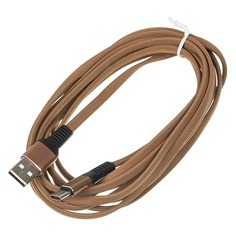 Кабель DIGMA USB A (m) - USB Type-C (m), 3м, коричневый