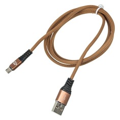 Кабель DIGMA USB A (m) - micro USB B (m), 1.2м, коричневый
