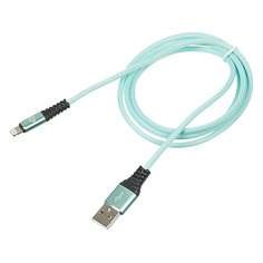 Кабель DIGMA USB A (m) - Lightning (m), 1.2м, зеленый