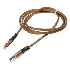 Кабель DIGMA USB A (m) - Lightning (m), 1.2м, коричневый