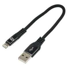 Кабель DIGMA USB A (m) - Lightning (m), 0.15м, черный