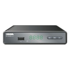 Ресивер DVB-T2 Cadena CDT-1651SB черный