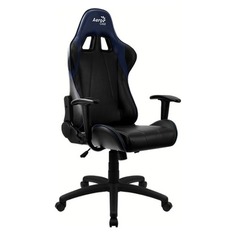 Кресло игровое Aerocool AС100 ALPHA BLACK BLUE черный/синий сиденье черный/синий
