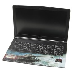 Ноутбук MSI GP62M 7RDX(WOT Edition)-2098XRU, 15.6&quot;, Intel Core i5 7300HQ 2.5ГГц, 8Гб, 1000Гб, nVidia GeForce GTX 1050 - 2048 Мб, Free DOS, 9S7-16J9E2-2098, черный