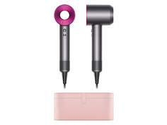 Фен Dyson SuperSonic Fuchsia + чехол Pink