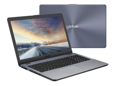 Ноутбук ASUS X542UF-DM021 90NB0IJ2-M08810 Grey (Intel Core i5-8250U 1.6Ghz/4096Mb/1000Gb/nVidia GeForce MX1302048Mb/Wi-Fi/Bluetooth/Cam/15.6/1920x1080 Full HD/Linux)