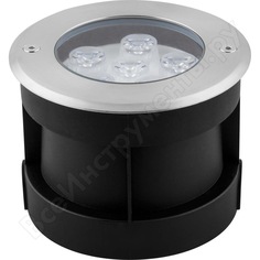 Светодиодный тротуарный грунтовый светильник 6w rgb 230v ip67 feron sp4112 32017