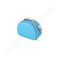 Сумка-холодильник для косметики с жесткими вставками thermos eva mold kit blue 6l 469717