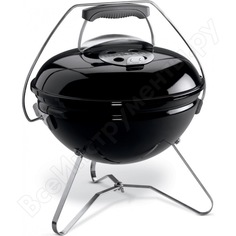 Угольный гриль weber smokey joe premium, 37 см, черный 1121004
